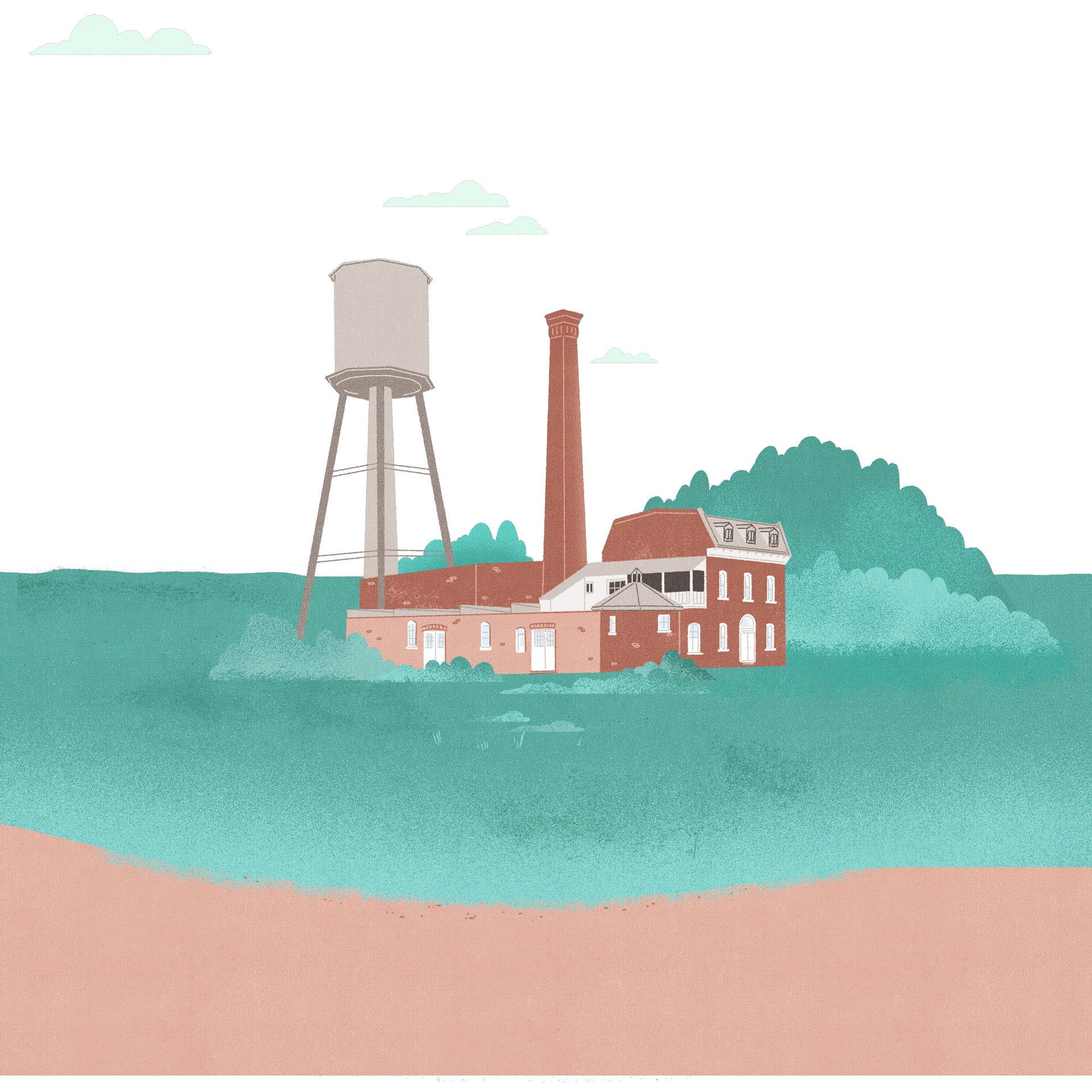 Troisième plan de l'illustration