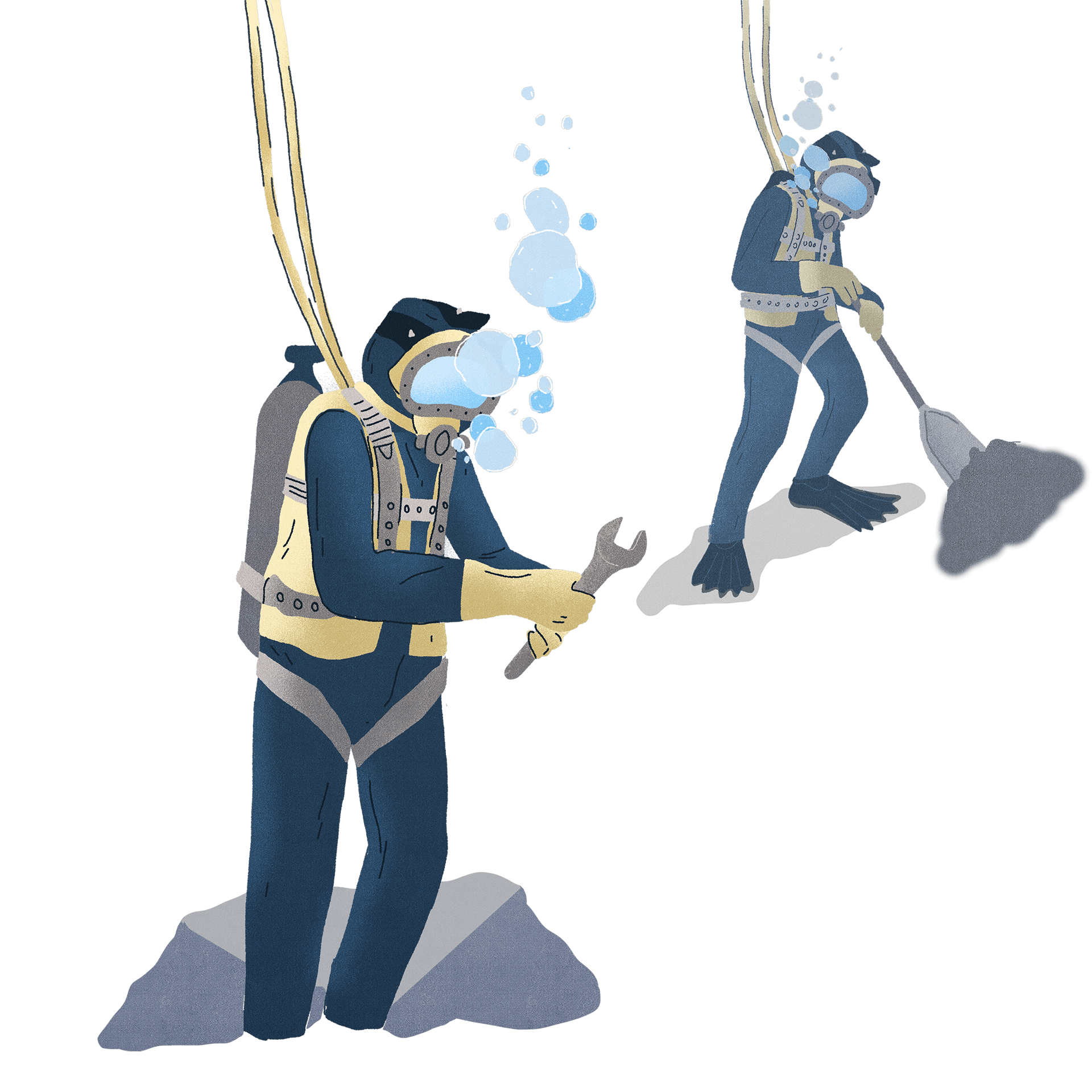 Second plan de l'illustration