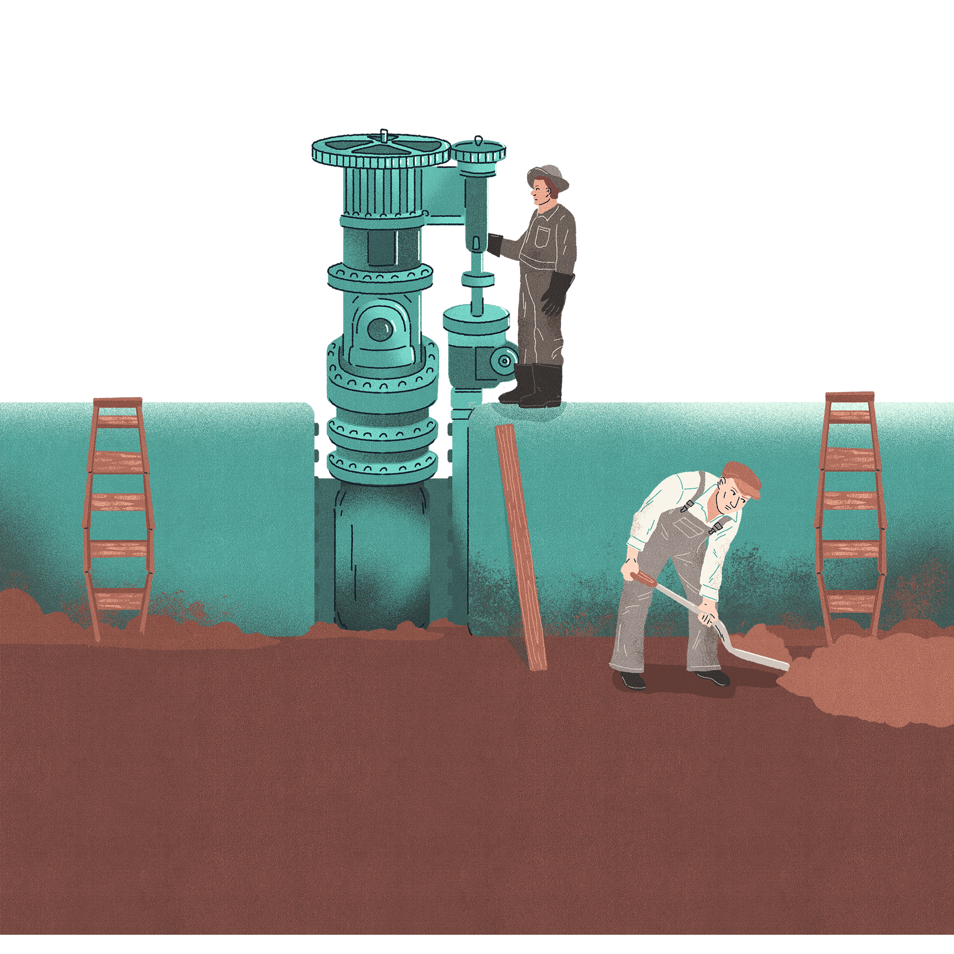 Second plan de l'illustration