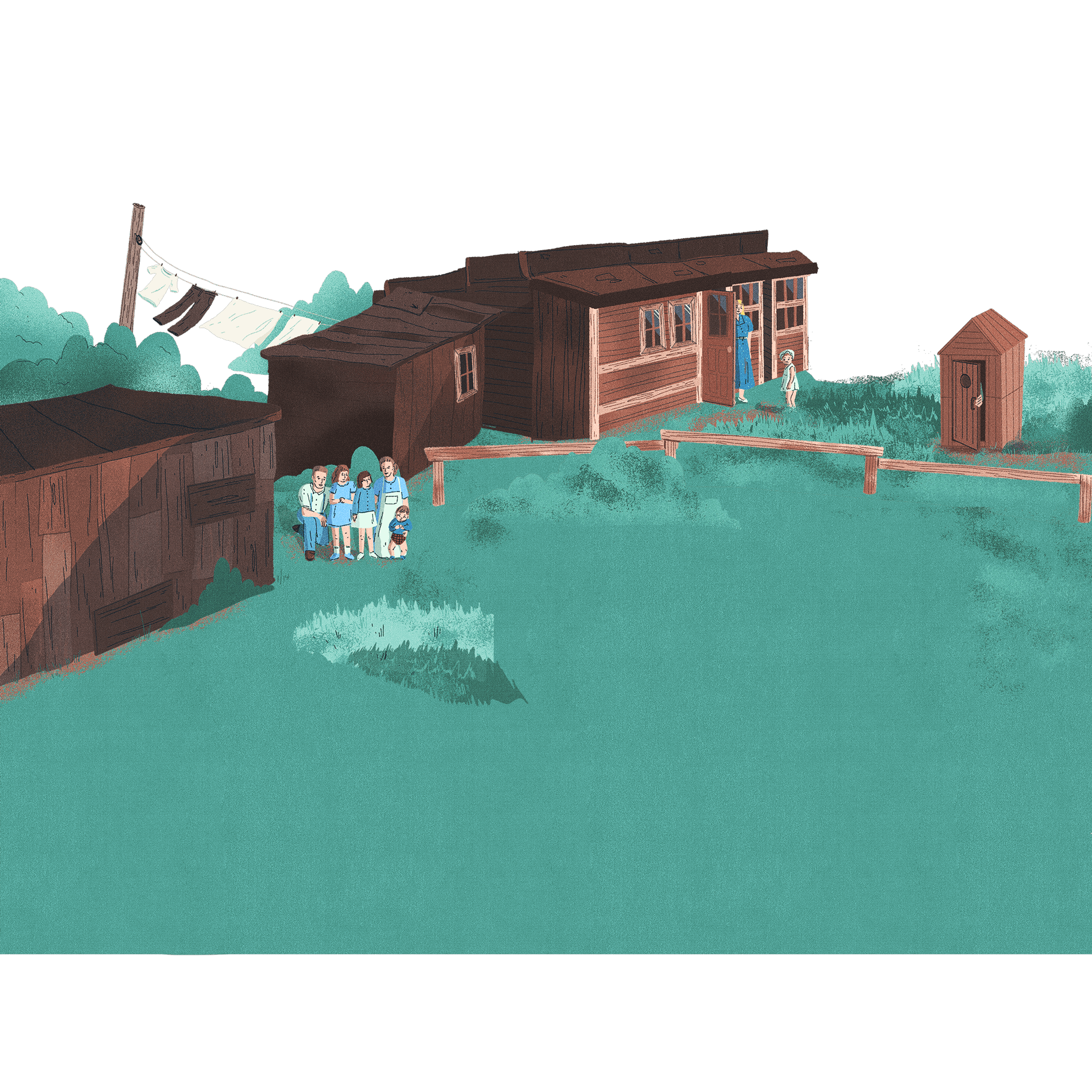 Second plan de l'illustration