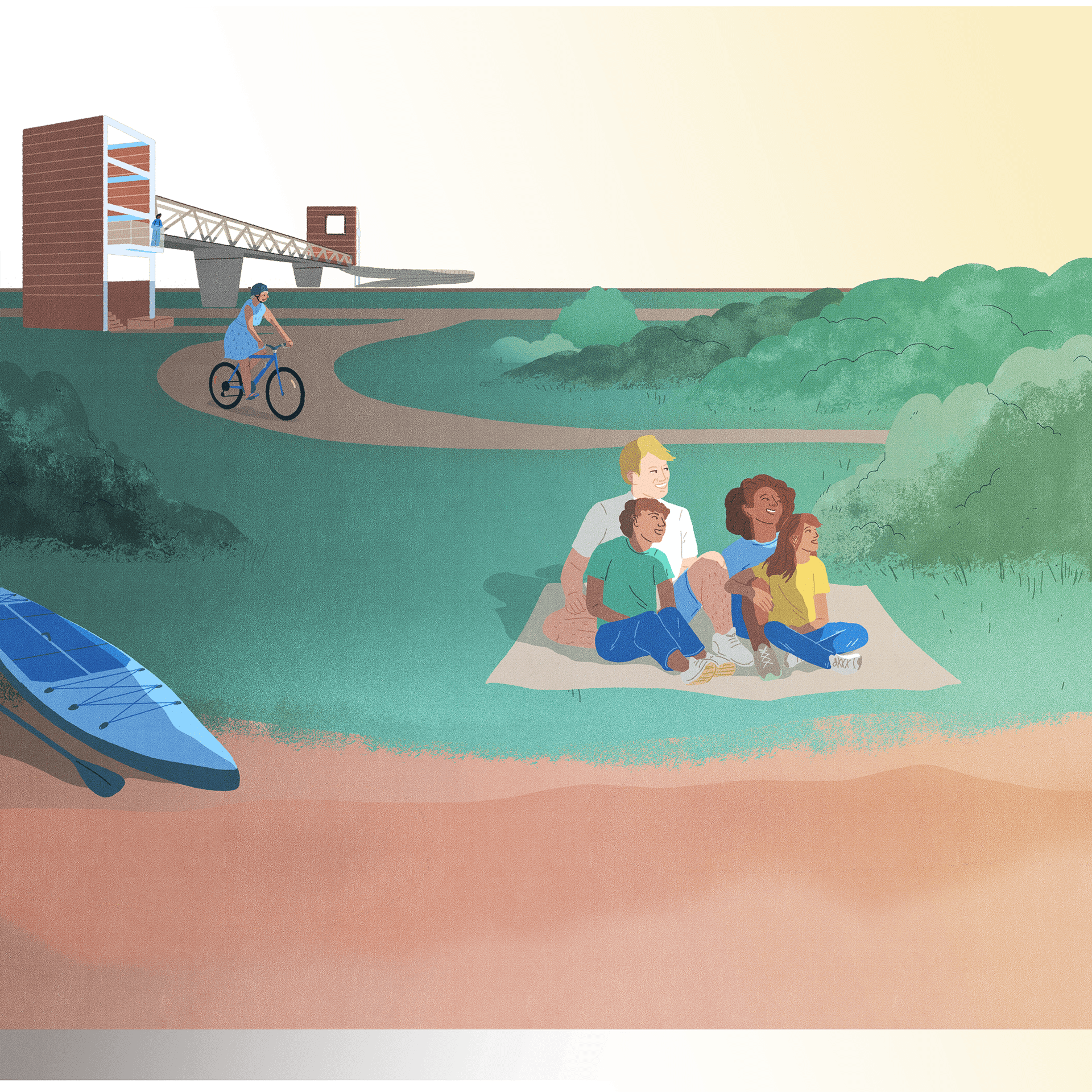 Second plan de l'illustration