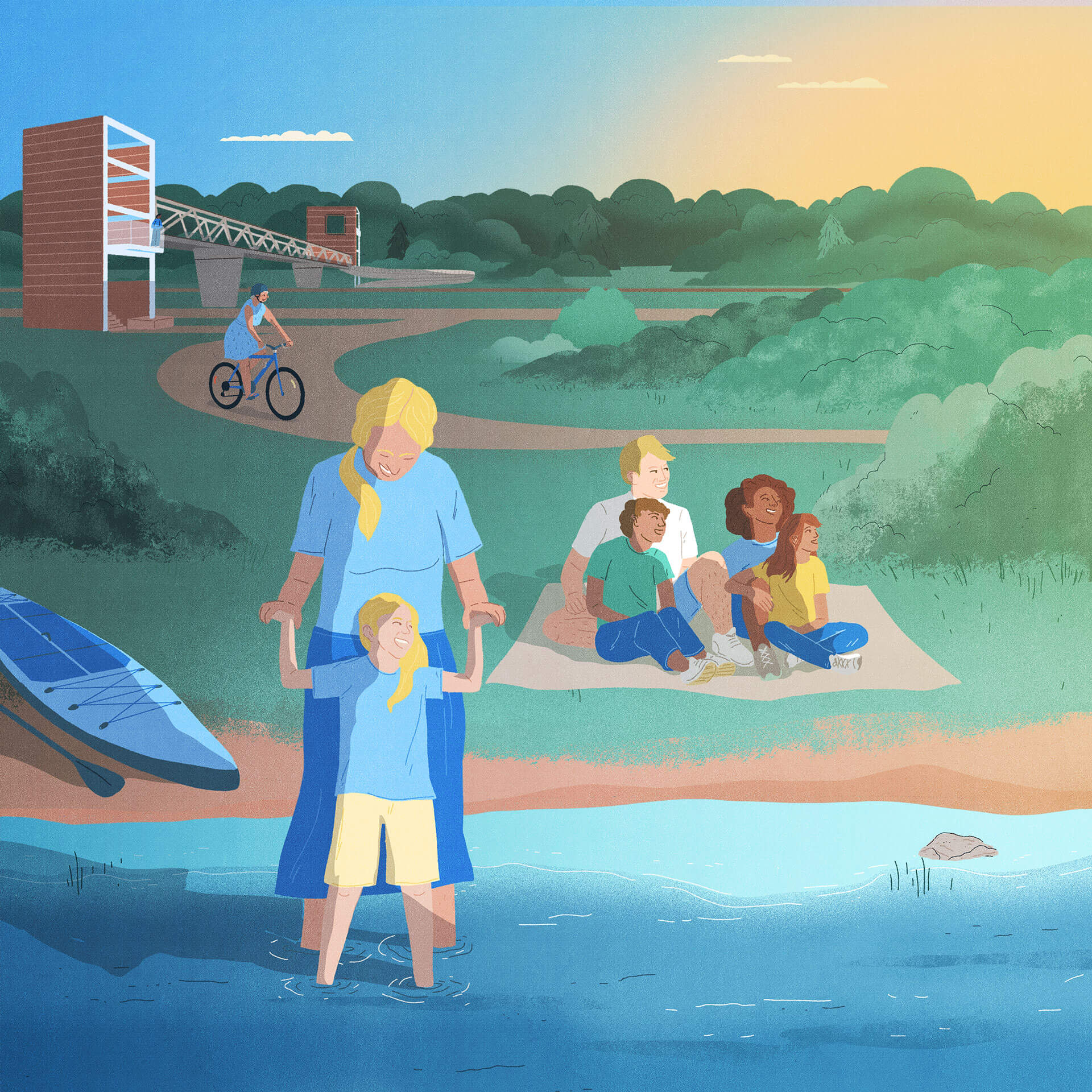 Illustration du moment Des intentions claires pour l’avenir