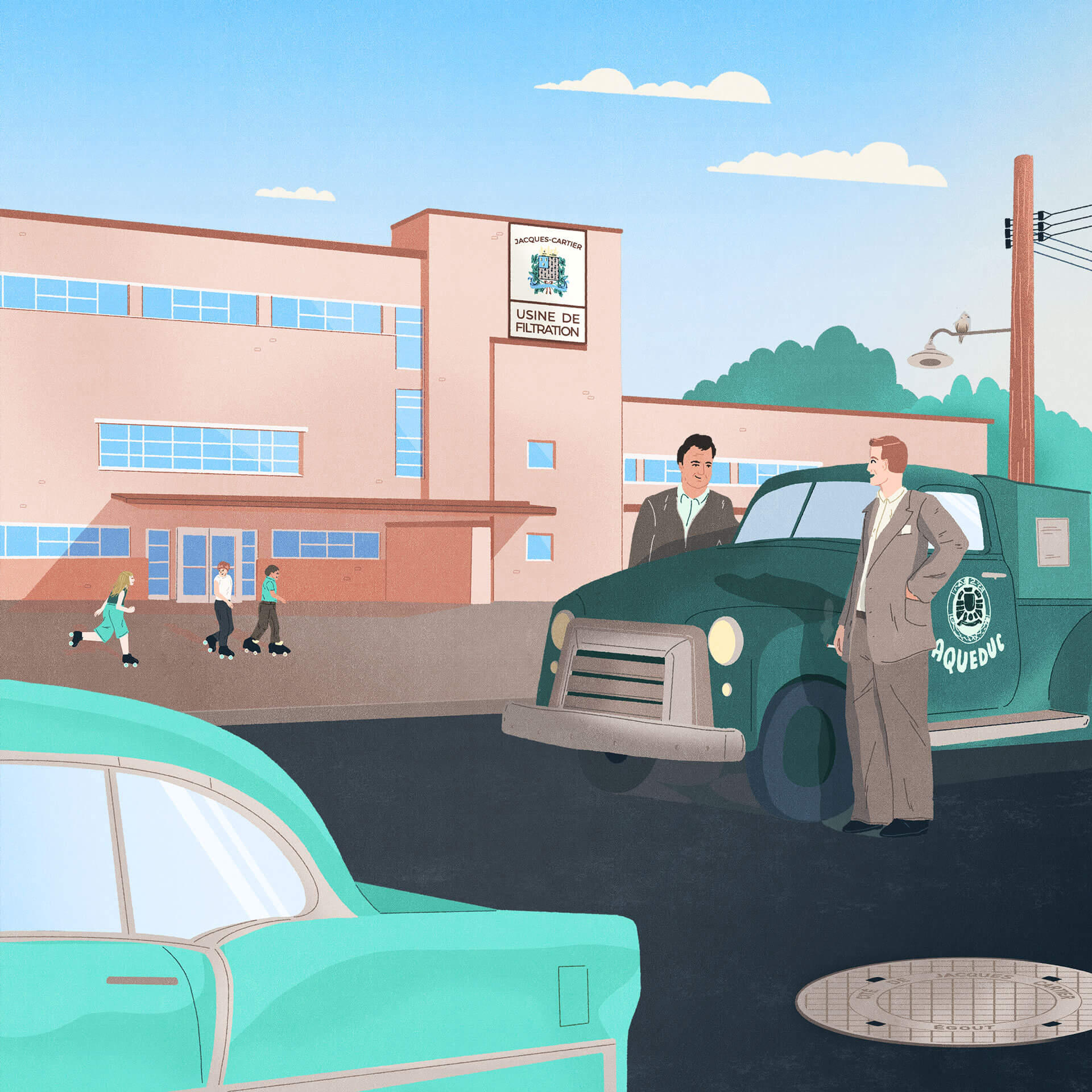 Illustration du moment Plein régime sur le développement